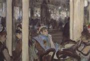 Edgar Degas Women,on a Cafe Terrace (san16) Spain oil painting artist